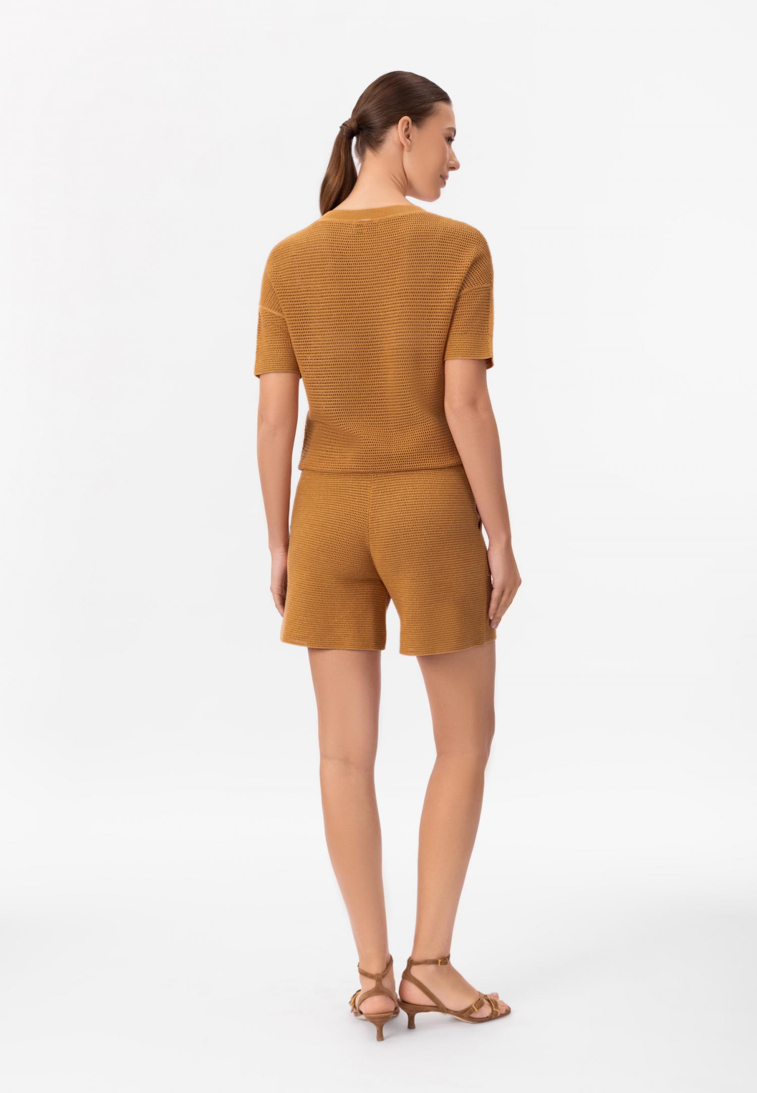 Шорти з шовку та бавовни